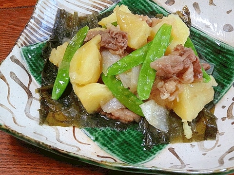 昆布だしが旨い！　京風「肉じゃが」